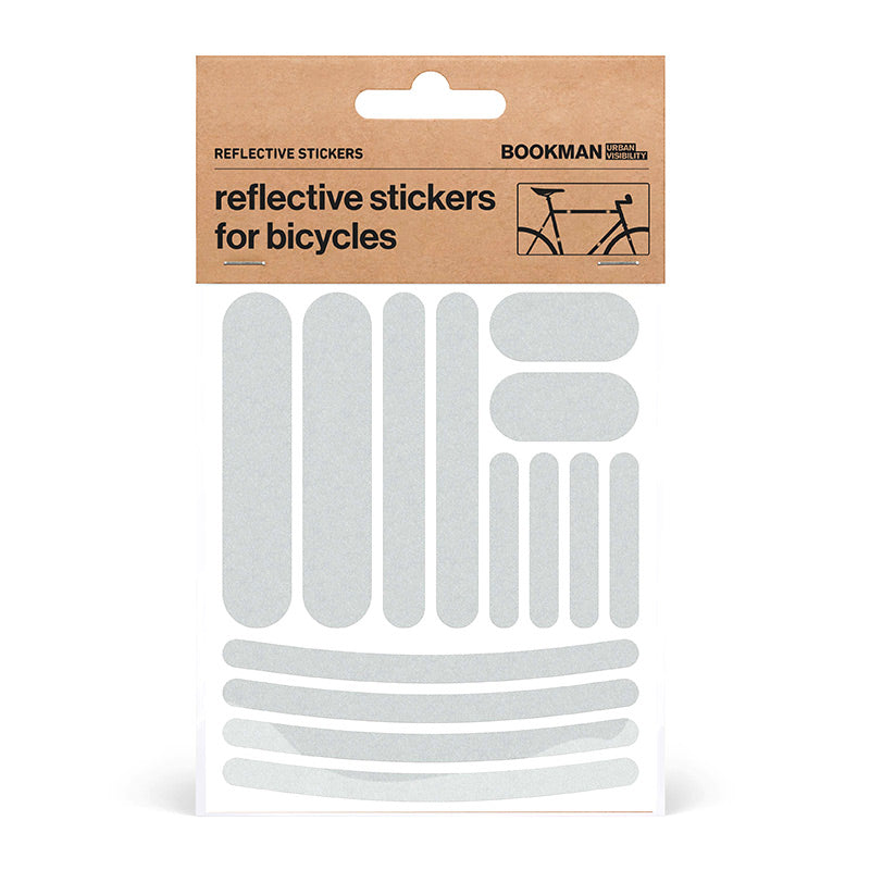 Bookman  Reflektierende Streifen Sticker  White - Online MY SNOWFLAKE