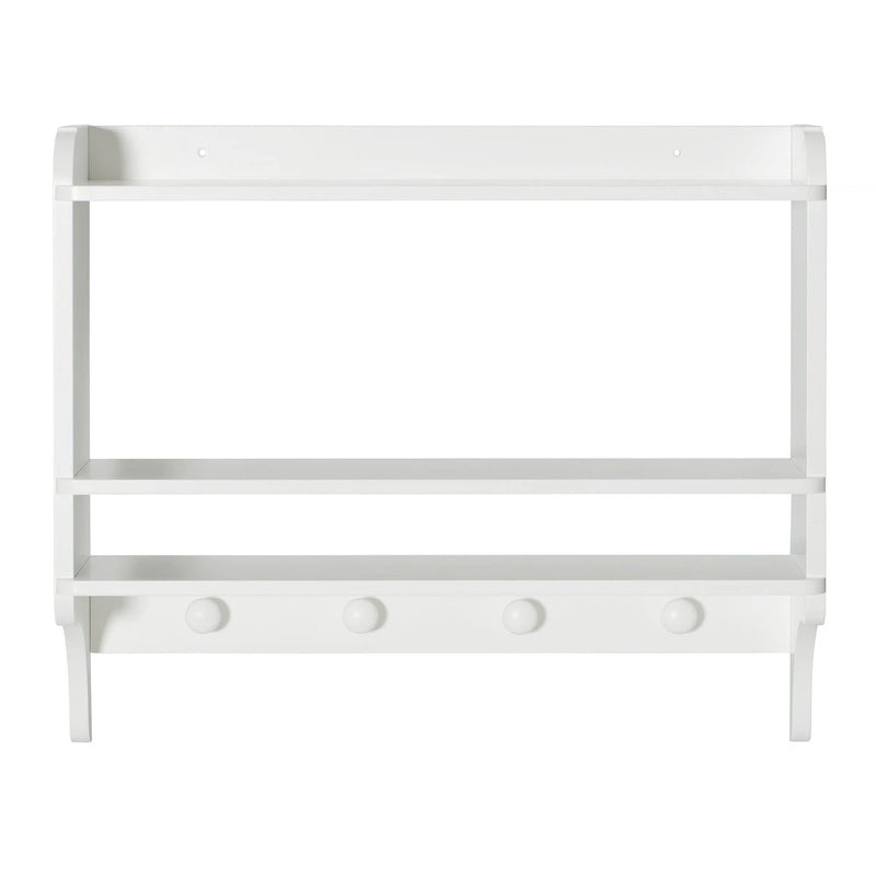 Oliver Furniture  Seaside Bücherregal mit Haken  Weiss - Online MY SNOWFLAKE