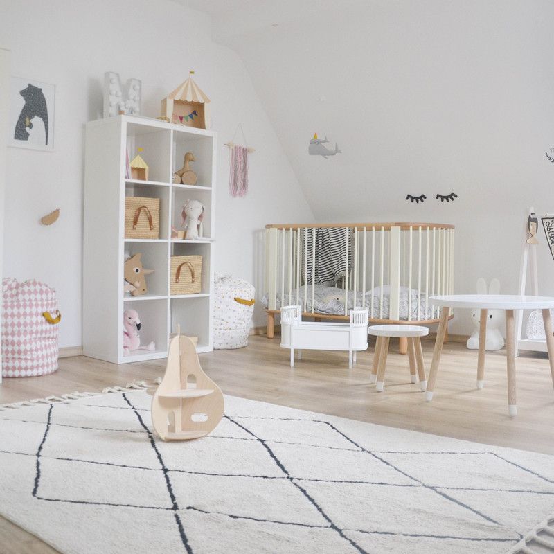 Lorena Canals <br/> Baumwollteppich Bereber waschbar <br/> Beige,Teppiche, Lorena Canals - SNOWFLAKE kindermöbel concept store