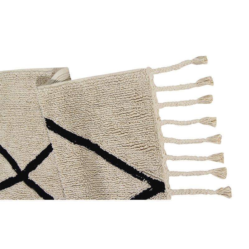 Lorena Canals <br/> Baumwollteppich Bereber waschbar <br/> Beige,Teppiche, Lorena Canals - SNOWFLAKE kindermöbel concept store