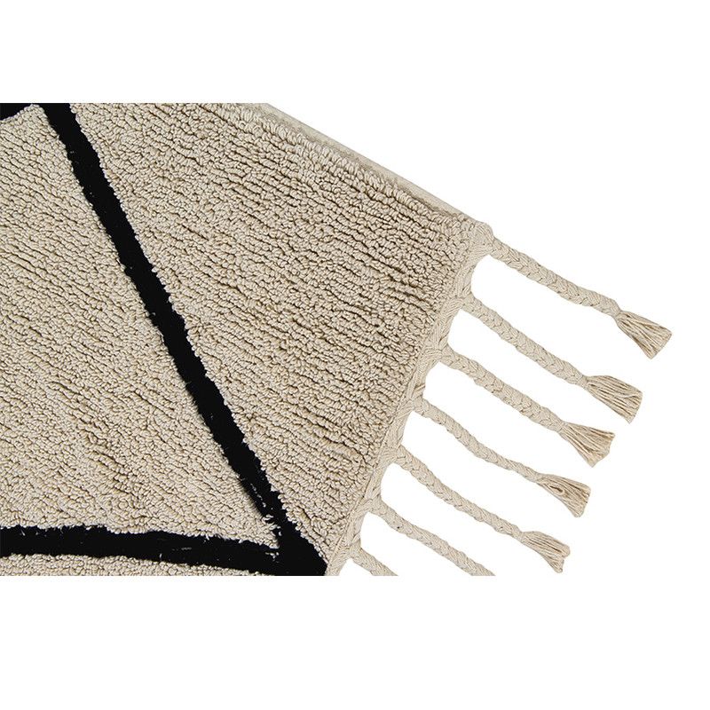 Lorena Canals <br/> Baumwollteppich Bereber waschbar <br/> Beige,Teppiche, Lorena Canals - SNOWFLAKE kindermöbel concept store