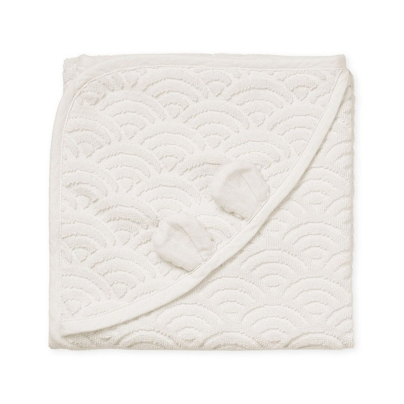 Cam Cam Copenhagen  Kapuzenbadetuch  Off White - Online MY SNOWFLAKE