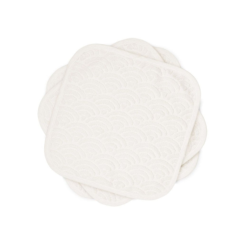 Cam Cam Copenhagen  3er Set Waschlappen  Off White - Online MY SNOWFLAKE