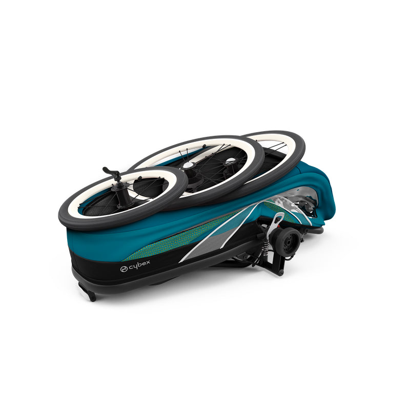 Cybex ZENO Maliblue Complete Set with Rain Cover