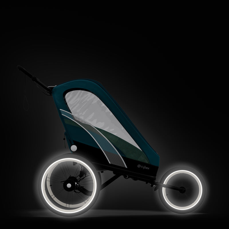 Cybex ZENO Maliblue Complete Set with Rain Cover