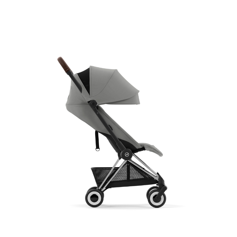 Cybex  Coya Chrome Dark Brown  Mirage Grey - Online MY SNOWFLAKE