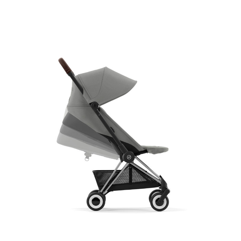 Cybex  Coya Chrome Dark Brown  Mirage Grey - Online MY SNOWFLAKE