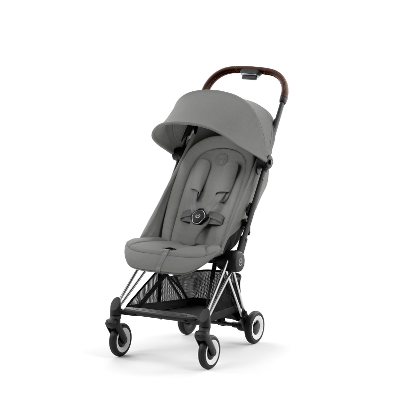 Cybex  Coya Chrome Dark Brown  Mirage Grey - Online MY SNOWFLAKE