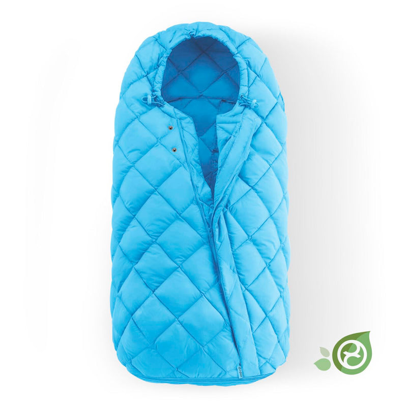 Fusssack für Kinderwagen in Blau von Cybex.