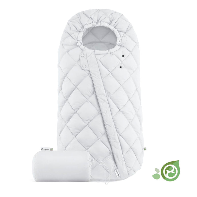 Fusssack in Lava Grey für Kinderwagen von Cybex.