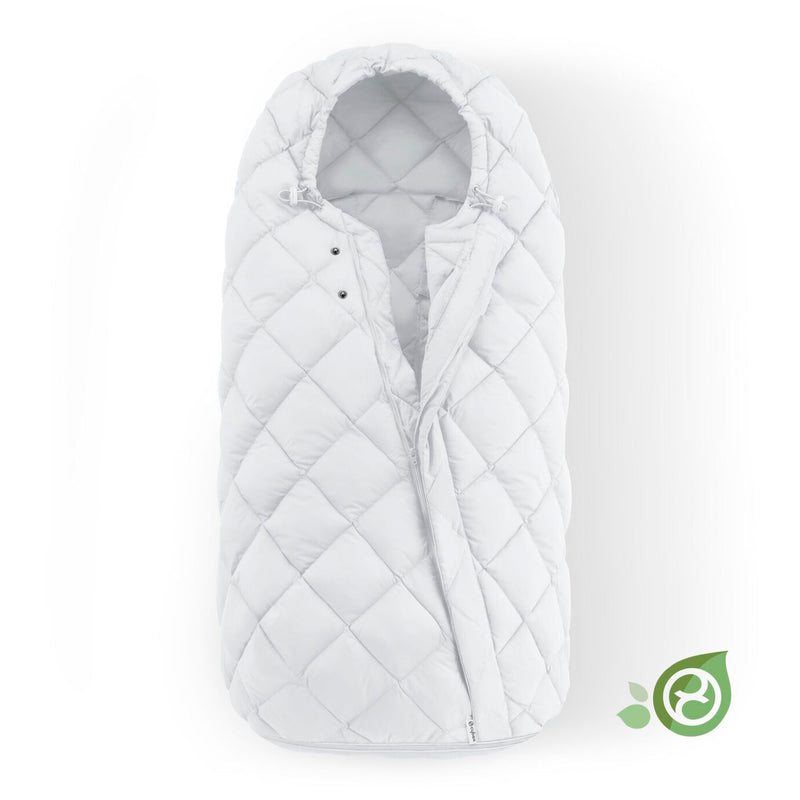 Fusssack in Lava Grey für Kinderwagen von Cybex.