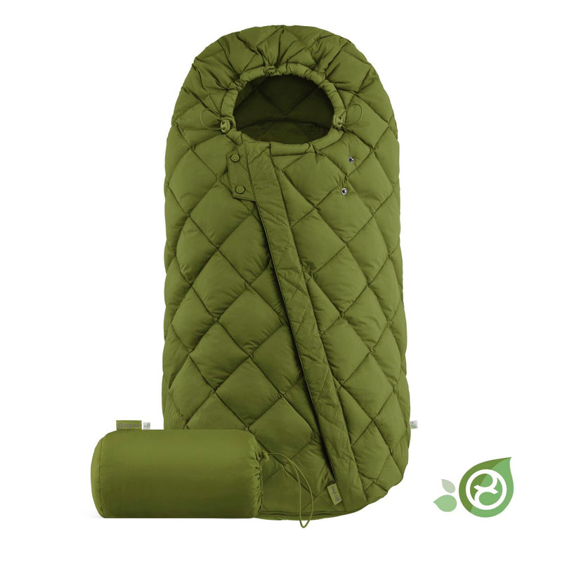 Fusssack für Kinderwagen mit Aufbewahrungstasche von Cybex.