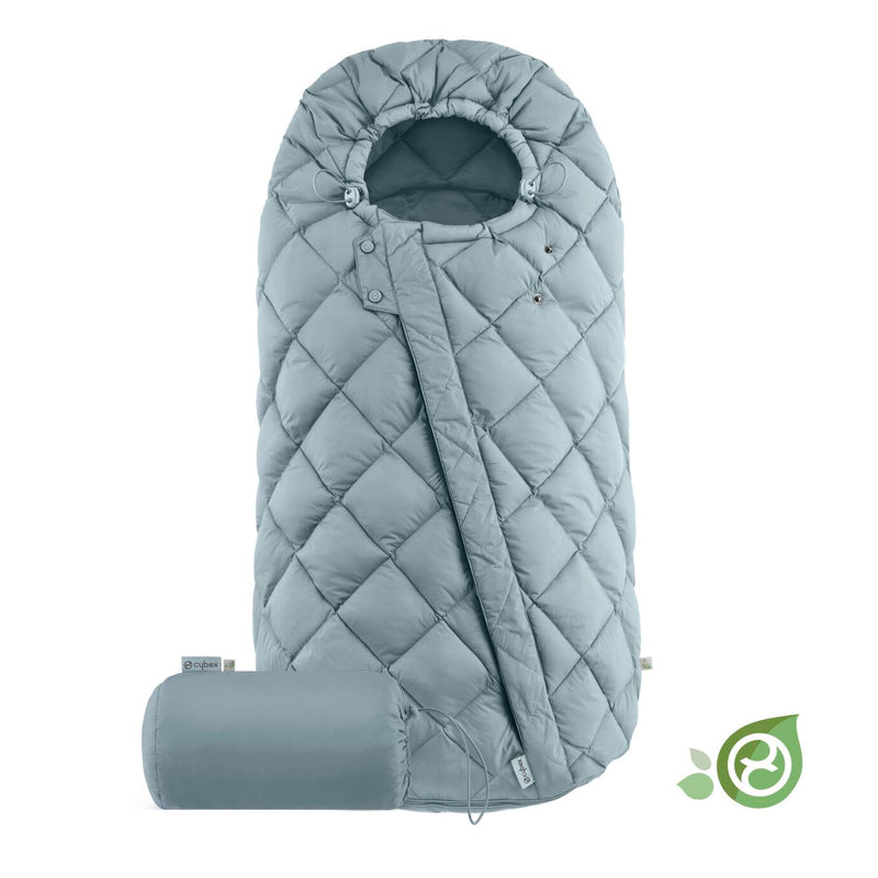Kinderwagenfusssack in Hellblau von Cybex.