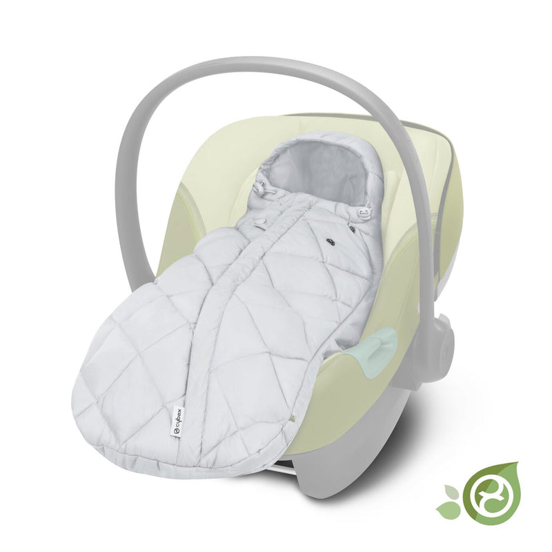 Snogga 2 Mini Lava Grey in Babyschale