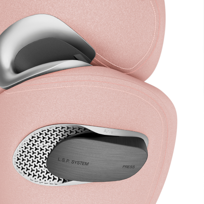 Cybex  Solution T i-Fix  Plus Peach Pink - Online MY SNOWFLAKE