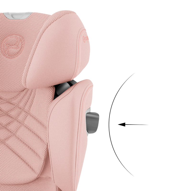 Cybex  Solution T i-Fix  Plus Peach Pink - Online MY SNOWFLAKE