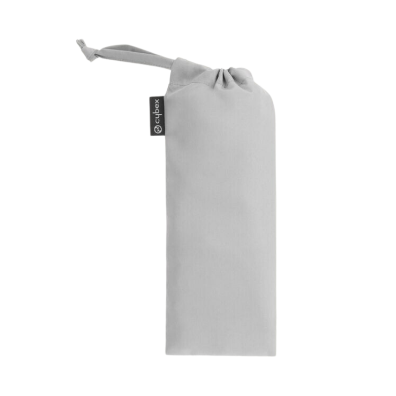 Aufbewahrungstasche in Grau für Sonnensegel von Cybex. 