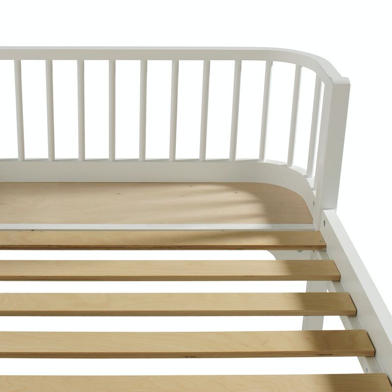 Oliver Furniture Kit de transformation Wood 2 lits simples en lit superposé Blanc