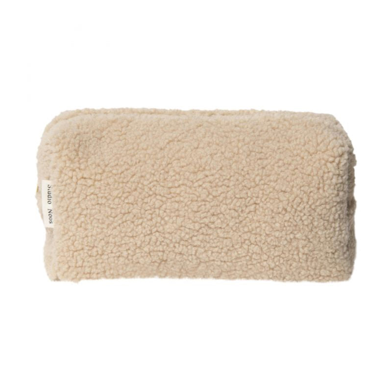 Studio Noos  Necessaire Teddy 'Pouch'  Ecru - Online MY SNOWFLAKE
