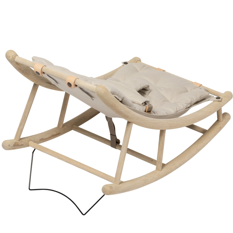 Ausstellungsstück Oliver Furniture  Wood Baby- und Kleinkindwippe  Eiche/Natur - Online MY SNOWFLAKE