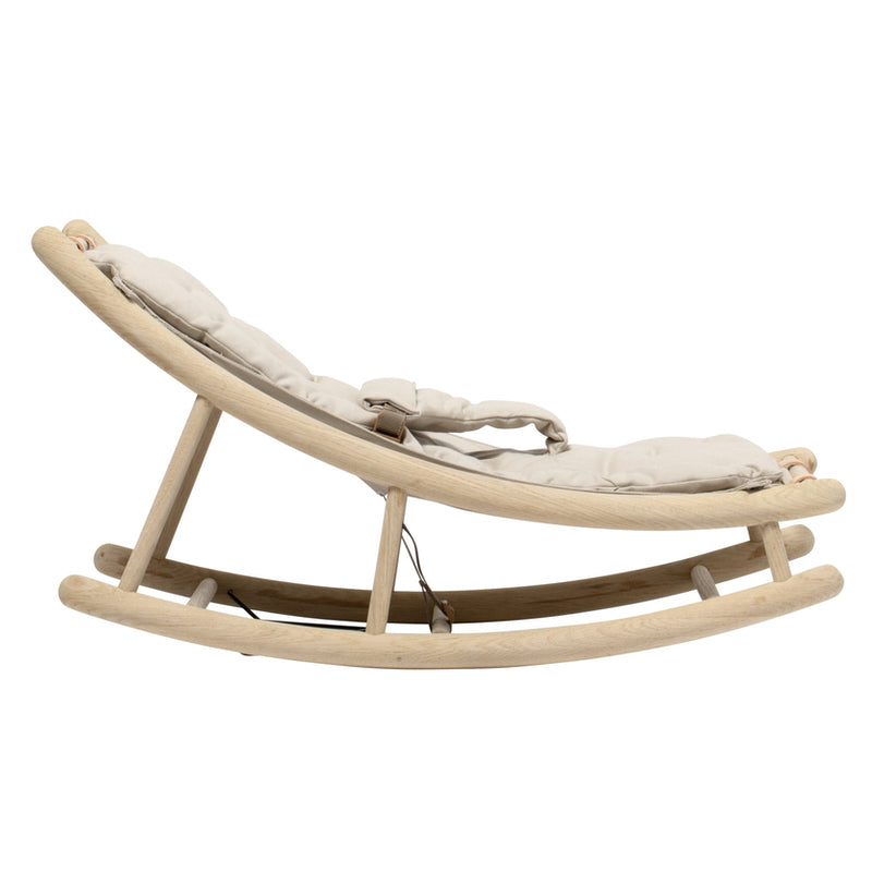 Ausstellungsstück Oliver Furniture  Wood Baby- und Kleinkindwippe  Eiche/Natur - Online MY SNOWFLAKE