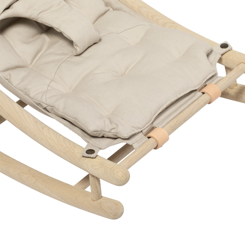 Ausstellungsstück Oliver Furniture  Wood Baby- und Kleinkindwippe  Eiche/Natur - Online MY SNOWFLAKE