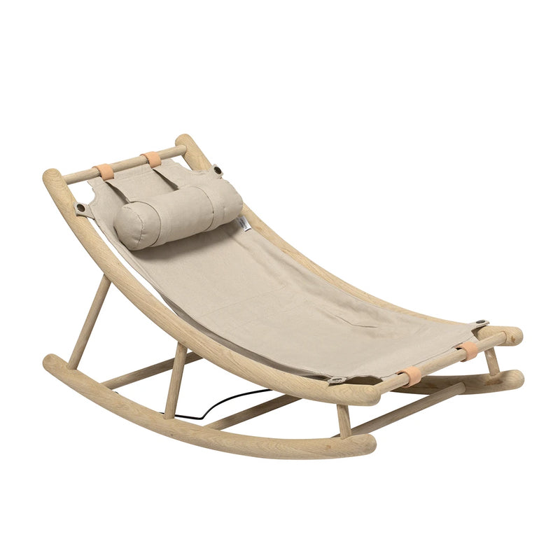 Ausstellungsstück Oliver Furniture  Wood Baby- und Kleinkindwippe  Eiche/Natur - Online MY SNOWFLAKE