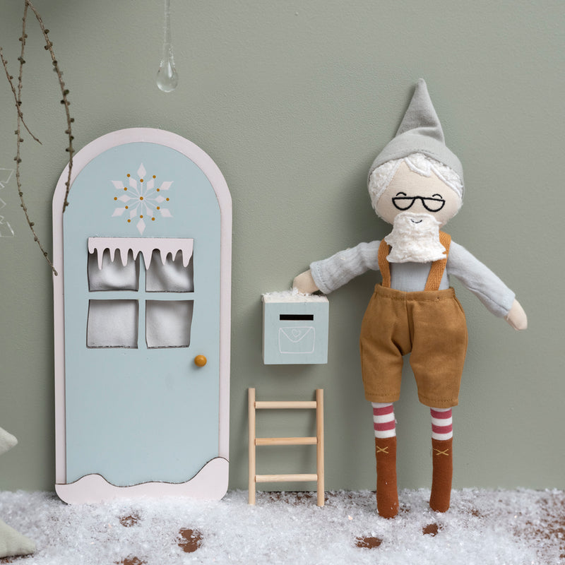 Fabelab  Elfenpuppe 'Grandpa'  Multi/Eucalyptus/Ochre - Online MY SNOWFLAKE
