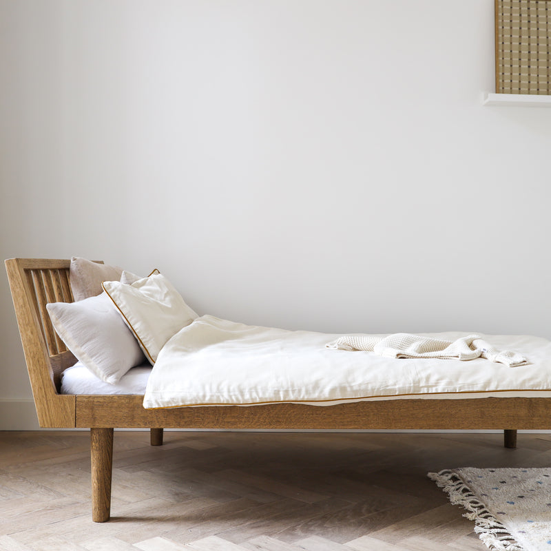Kas Kopenhagen Têtes de lit pour la transformation du lit de jour Eli Chêne fumé