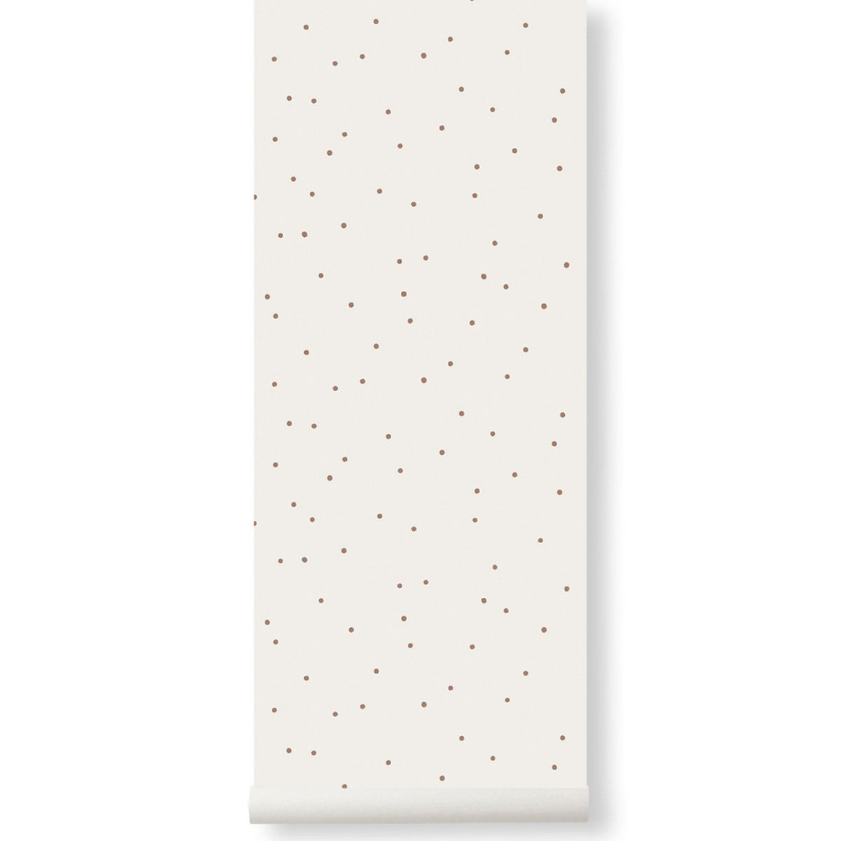 Ferm Living  Gepunktete Tapete  Off White