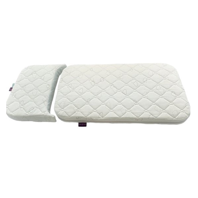 Träumeland Matelas bébé pour Oliver Furniture Seaside Lille+ 68 x 130 cm avec extension à 168 cm Polarstern