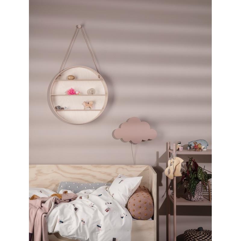 Ferm Living <br/> Wandregal Round Dorm <br/> Natur,Regale, Ferm Living - SNOWFLAKE kindermöbel concept store