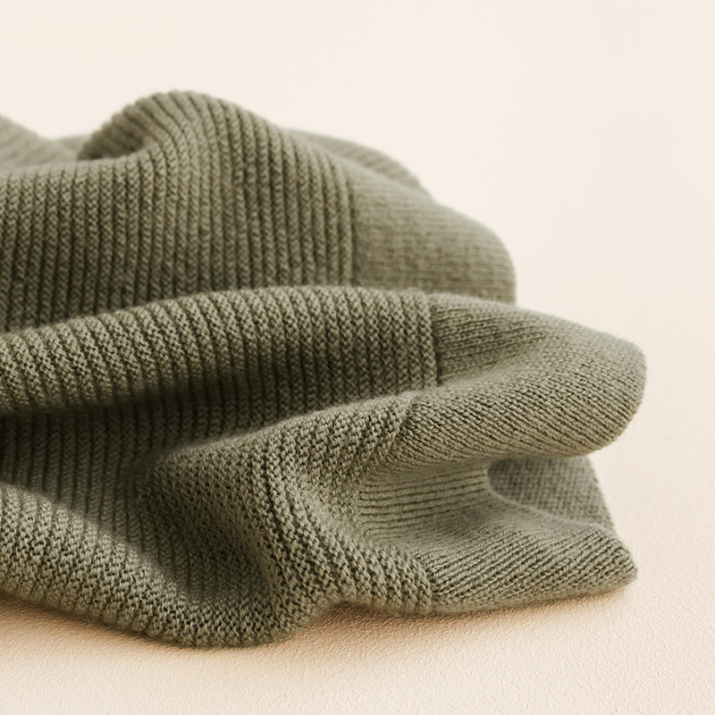 Hvid  Babydecke Gust  Artichoke - Online MY SNOWFLAKE
