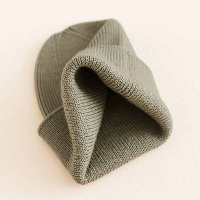 Hvid  Newborn Beanie Fonzie Artichoke - Online MY SNOWFLAKE