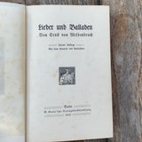 LIEDER UND BALLADEN
