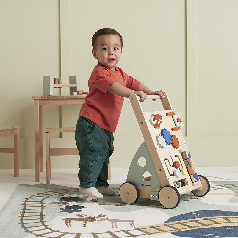Kids Concept  Lauflernwagen Edwin - Online MY SNOWFLAKE