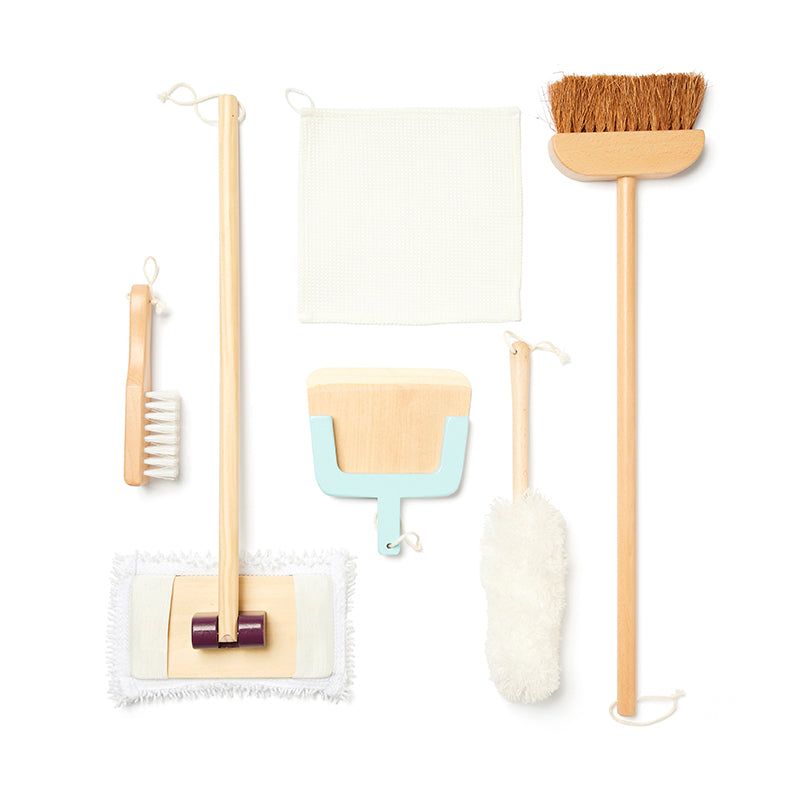 Kids Concept  Reinigungsset  Holzfarben - Online MY SNOWFLAKE
