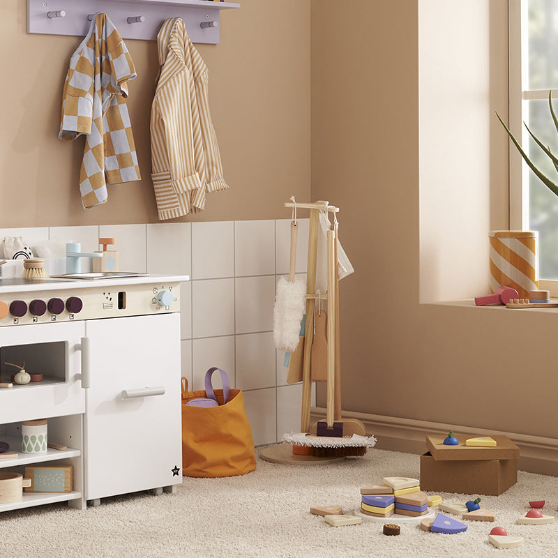 Kids Concept  Reinigungsset  Holzfarben - Online MY SNOWFLAKE