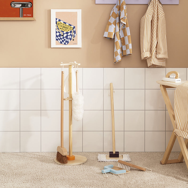 Kids Concept  Reinigungsset  Holzfarben - Online MY SNOWFLAKE
