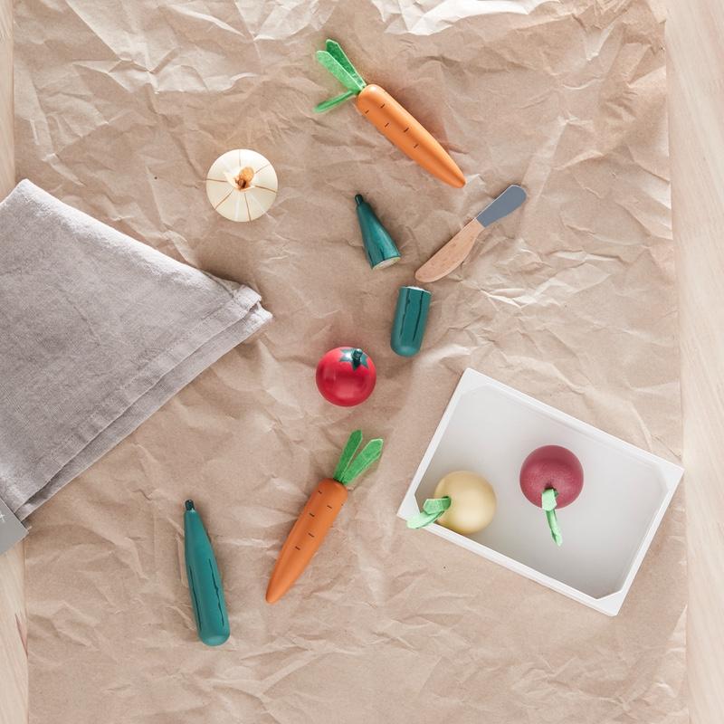 Kids Concept  Gemüsekiste gemischt  Bunt - Online MY SNOWFLAKE