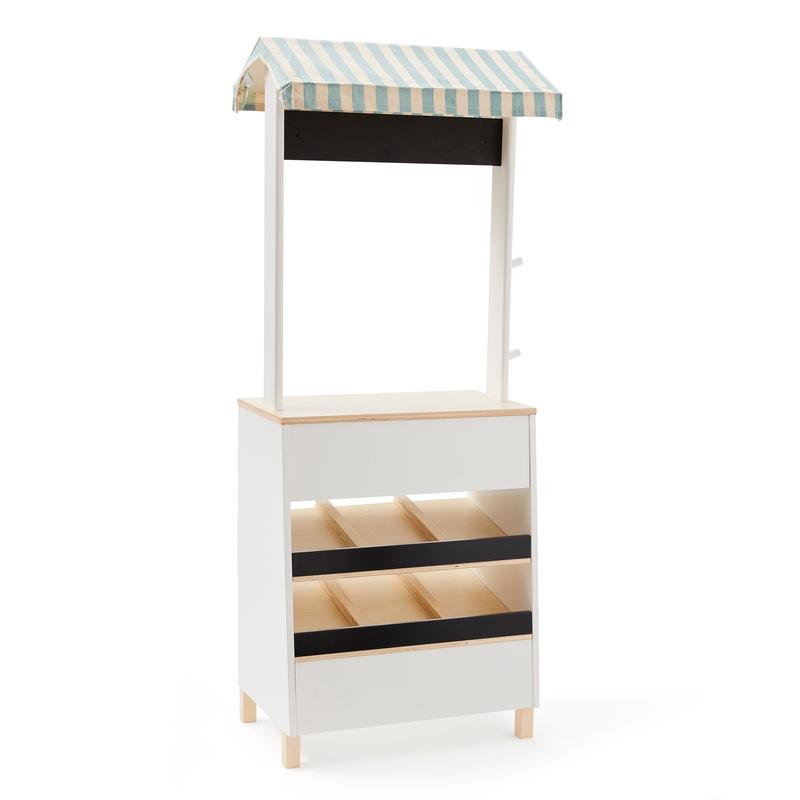 Kids Concept  Marktstand Bistro  Weiss/Natur - Online MY SNOWFLAKE