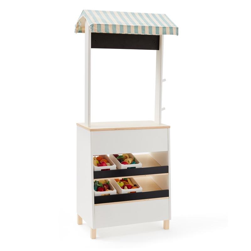 Kids Concept  Marktstand Bistro  Weiss/Natur - Online MY SNOWFLAKE