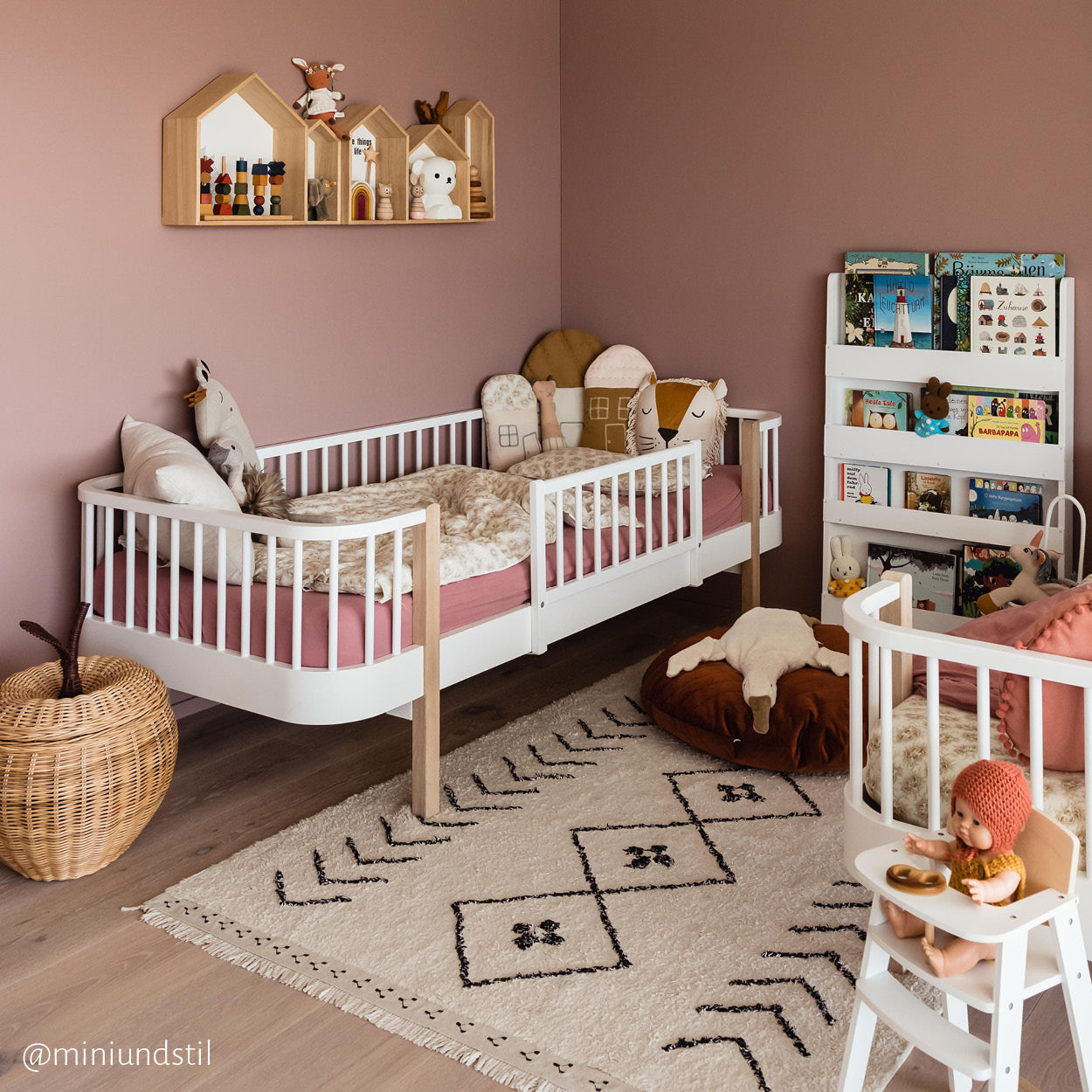 Lorena Canals <br/> Baumwollteppich Bereber waschbar <br/> Rhombs,Teppiche, Lorena Canals - SNOWFLAKE kindermöbel concept store