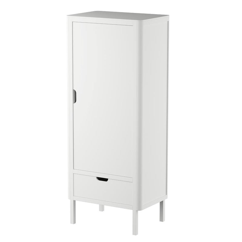 Sebra  Kleiderschrank 1-türig  Classic White - Online MY SNOWFLAKE