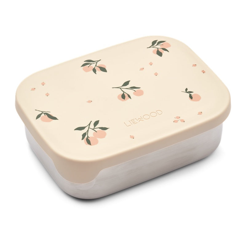 Liewood  Kinder Lunchbox 'Arthur'  Peach / Sea Shell Mix - Online MY SNOWFLAKE