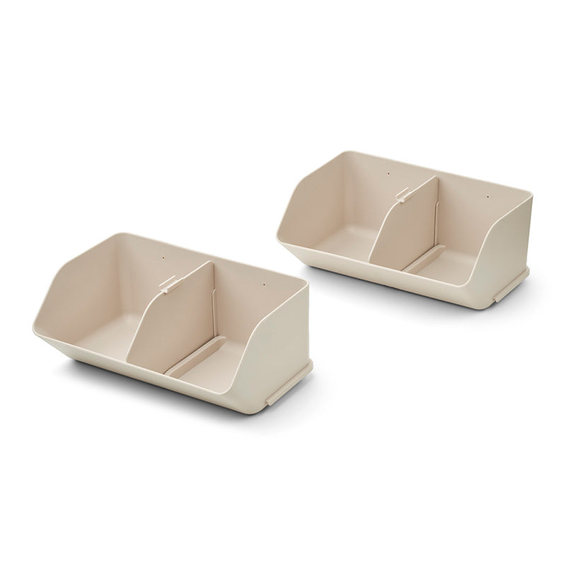 Liewood  Organisationsboxen 2er-Set 'Rosemary' Medium Sandy - Online MY SNOWFLAKE