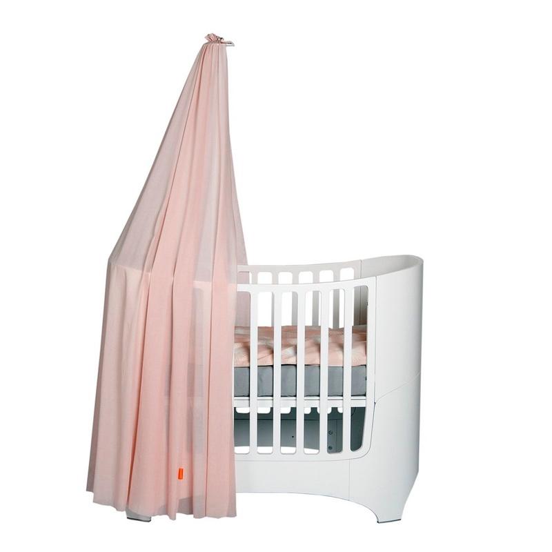 Leander Classic Ciel de lit pour lit bébé Blanc