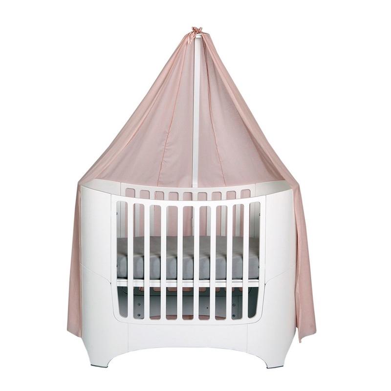 Leander Classic Ciel de lit pour lit bébé Blanc
