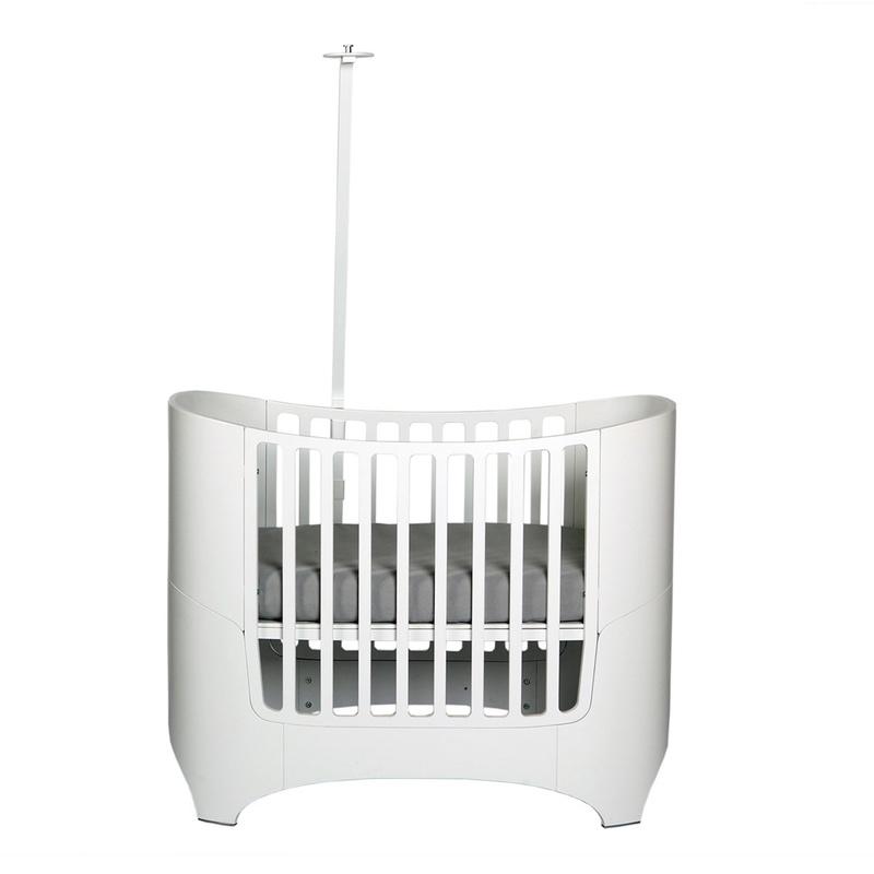 Leander Classic Ciel de lit pour lit bébé Blanc