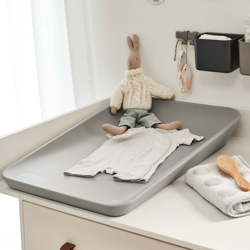 Leander Matty  Wickelkissen  Pearl Grey
